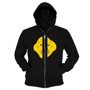 Hoodie Zipper Terlanjur Cinta