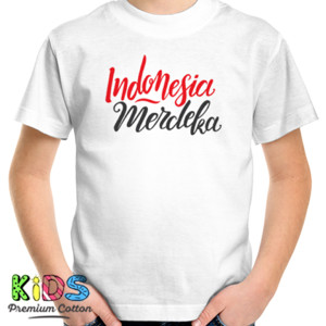 Kaos T-shirt Indonesia Merdeka - 02