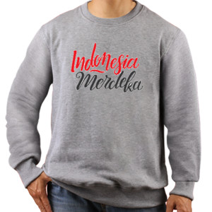 Jaket Sweater T-shirt Indonesia Merdeka - 02