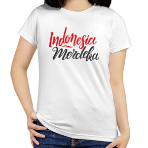 Kaos T-shirt Indonesia Merdeka - 02