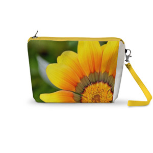 Pouch Trapesium DOMPET WANITA WARNA KUNING HIJAU