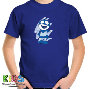 Kaos Kaos Chalkzone Biru
