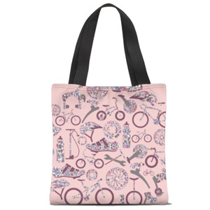Tas Tote Fullprint Bike Essentials for Ladies