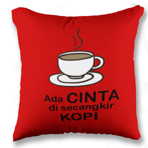 Bantal Kopi cinta