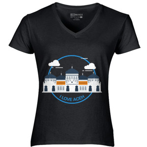 Kaos I Love Aceh Premium