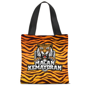 Tas Tote Fullprint Tote Macan Kemayoran