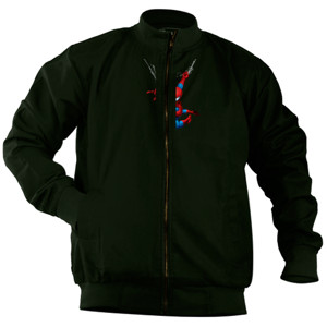 Jaket Bomber Spider-Man Swinging