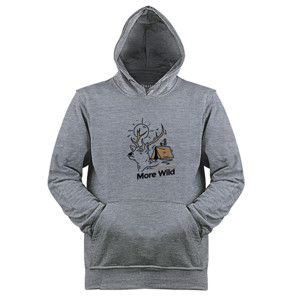 Jaket Hoodie Less worry more wild