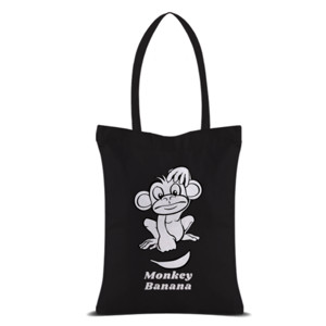 Tas Tote Monkey Banana