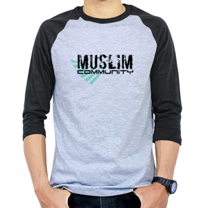 Kaos Raglan Muslim Community 2