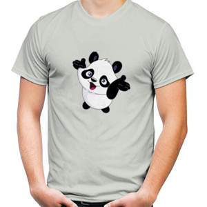 Kaos Couple Panda - Pria