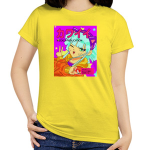 Kaos Desain Tema Anime Jepang Lucu Dan Unik