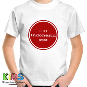 Kaos INDONESIA Harga Mati