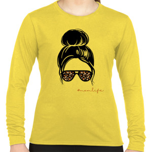 Kaos Kaos Wanita Lengan Panjang - Mom Life