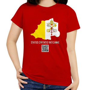 Kaos Wanita STATUS CIVITATIS VATICANAE