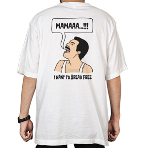 Kaos Oversize Clothudio - Mama Break Free