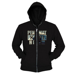 Hoodie Zipper Penikmat Kopi Hitam