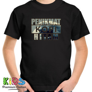 Kaos Penikmat Kopi Hitam
