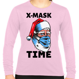 Kaos X-Mask Time - Kaos Natal Lucu