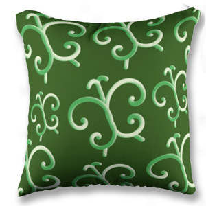 Bantal Kupu-Kupu Abstrak 3D (3D Abstract Butterfly)