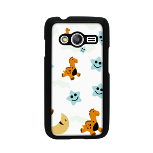 pola dinosaurus, bulan, dan bintang Casing HP
