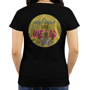 Kaos Embrace Your Weird, 2 nanas (yellow moon)