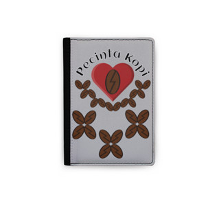 Dompet Passport Pecinta Kopi (Coffee Lovers)