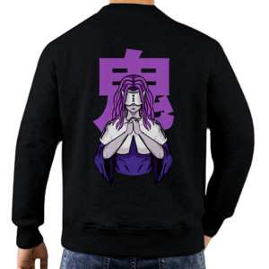 Jaket Sweater Praying Oni (HOF/002-ONI-DARK)