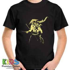 Kaos Kaos Japanese swords man with samurai