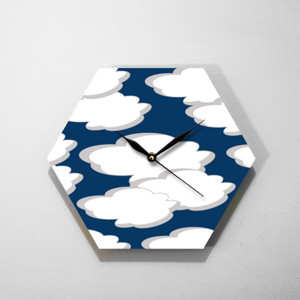 Jam Dinding Awan (Cloud)