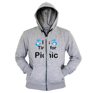 Hoodie Zipper PIcnic