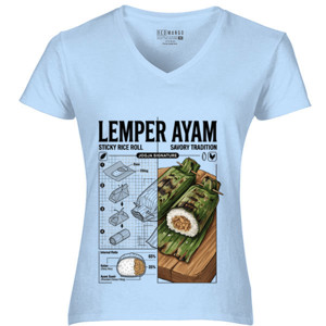 Kaos Kaos Lemper Ayam Kuliner Tradisional