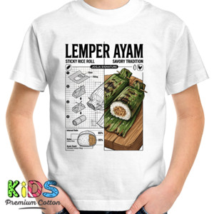Kaos Kaos Lemper Ayam Kuliner Tradisional