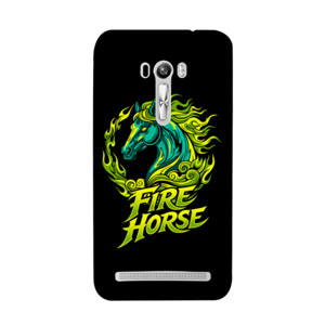 Fire Horse T-Shirt | Flaming Horse Artwork | Stree Casing HP