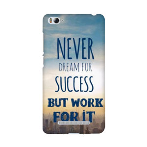 Never Dream For SUCCESS Case Casing HP