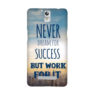 Never Dream For SUCCESS Case Casing HP