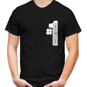 Kaos AYAH NUMBER ONE DAD DARK