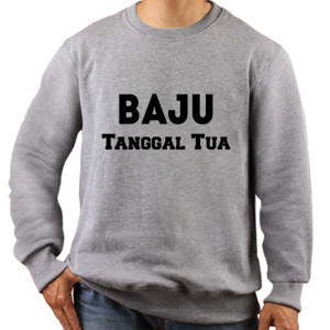 Jaket Sweater Kaos Baju Tanggal Tua