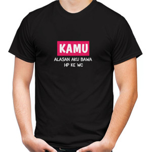 Kaos kaos custom cowok redmango keren