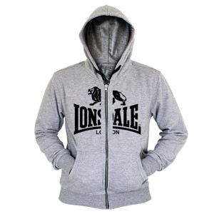 Hoodie Zipper Kaos Lonsdale London II (SB7PQ)