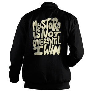 Jaket Bomber Tipografi