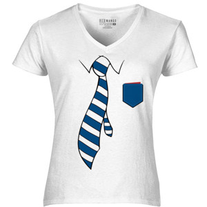 Kaos Kaos Dasi - Striped Blue Tie (SB8Y3)