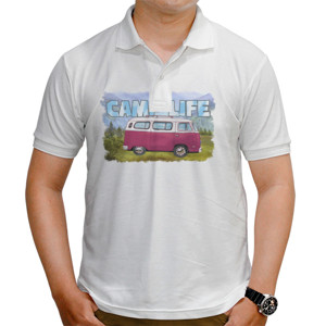 Kaos Polo Kaos Cewe Keren Tema Adventure,Camping,Naik Gunung