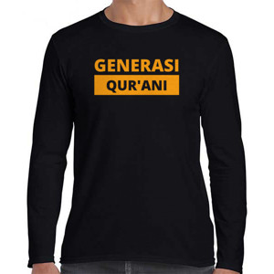 Kaos Generasi Qurani Black/Yellow