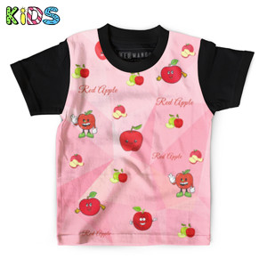 Kaos Anak Full-Print apple