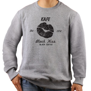 Jaket Sweater Black Kiss - Black Coffee 