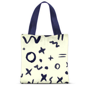 Tas Tote Fullprint MOTIF GORESAN KUAS 2