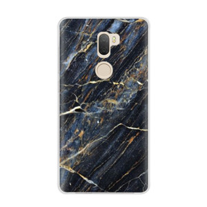 Casing HP Dark Blue Marble