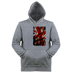 Jaket Hoodie Union Jack - London Silhouette
