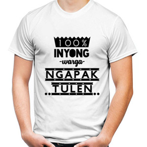 Kaos Kaos Inyong Warga Ngapak Tulen